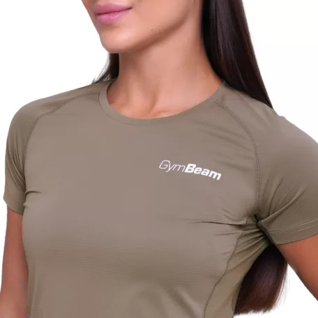 Pulse női futópóló Vetiver - XL - zöld - GymBeam