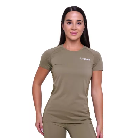 Pulse női futópóló Vetiver - XXL - zöld - GymBeam