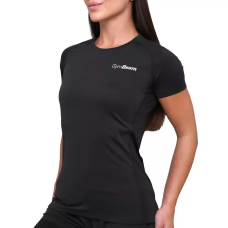 Pulse női futópóló Black - XS - fekete - GymBeam