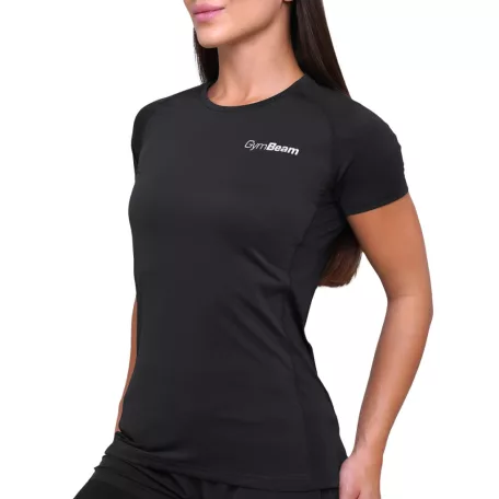Pulse női futópóló Black - M - fekete - GymBeam