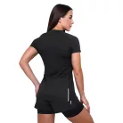 Pulse női futópóló Black - XXL - fekete - GymBeam