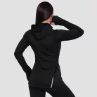 Pulse 1/2 Zip női futófelső Black - XS - fekete - GymBeam