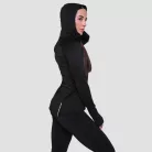 Pulse 1/2 Zip női futófelső Black - XS - fekete - GymBeam