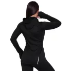 Pulse 1/2 Zip női futófelső Black - XS - fekete - GymBeam