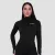 Pulse 1/2 Zip női futófelső Black - M - fekete - GymBeam