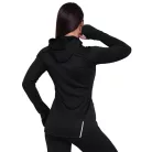 Pulse 1/2 Zip női futófelső Black - XL - fekete - GymBeam