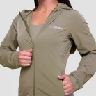 Pulse női futódzseki Vetiver - XS - zöld - GymBeam