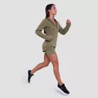Pulse női futódzseki Vetiver - XS - zöld - GymBeam