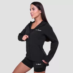 Pulse női futódzseki Black - M - fekete - GymBeam