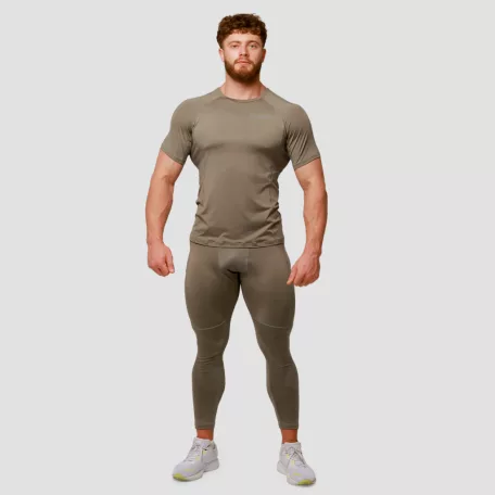 Pulse futóleggings Vetiver - S - zöld - GymBeam