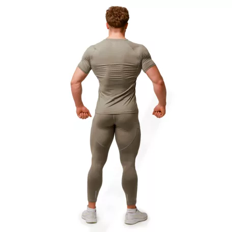 Pulse futóleggings Vetiver - S - zöld - GymBeam