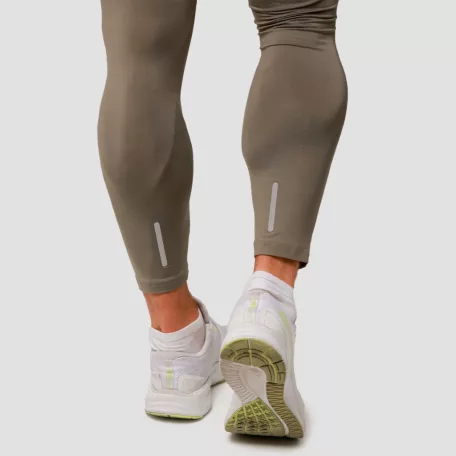 Pulse futóleggings Vetiver - M - zöld - GymBeam