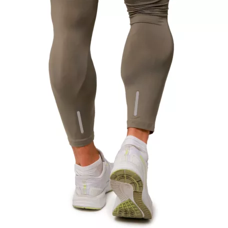 Pulse futóleggings Vetiver - M - zöld - GymBeam