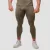Pulse futóleggings Vetiver - XL - zöld - GymBeam