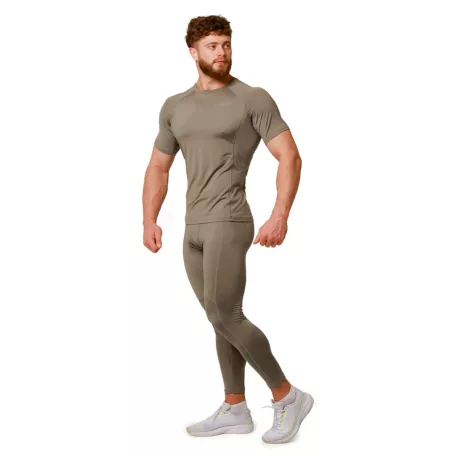 Pulse futóleggings Vetiver - XL - zöld - GymBeam