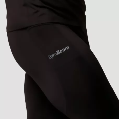 Pulse futóleggings Black - XL - fekete - GymBeam