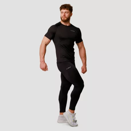 Pulse futóleggings Black - XL - fekete - GymBeam