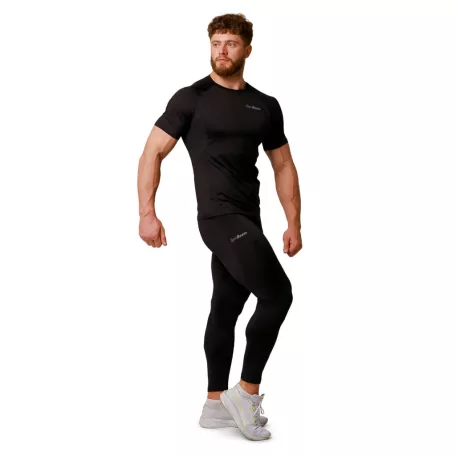 Pulse futóleggings Black - XL - fekete - GymBeam