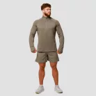 Pulse 2in1 futó rövidnadrág Vetiver - S - zöld - GymBeam