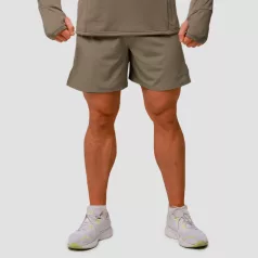 Pulse 2in1 futó rövidnadrág Vetiver - M - zöld - GymBeam