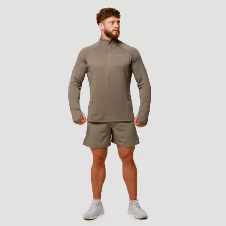 Pulse 2in1 futó rövidnadrág Vetiver - M - zöld - GymBeam