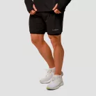 Pulse 2in1 futó rövidnadrág Black - XXL - fekete - GymBeam
