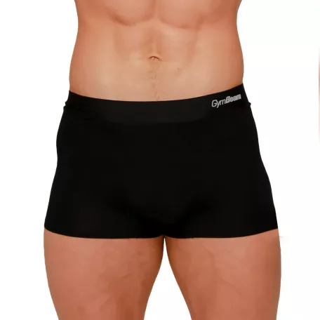 Soft férfi boxeralsó 2Pack Black - XL - fekete - GymBeam