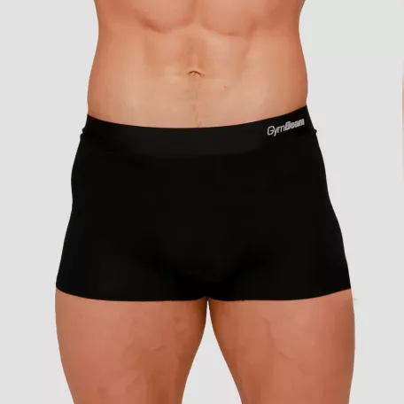 Soft férfi boxeralsó 2Pack Black - XXL - fekete - GymBeam