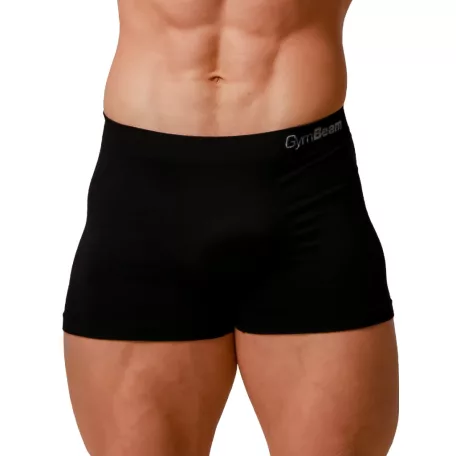 Varrásmentes férfi boxeralsó 2 Pack Black - S - fekete - GymBeam