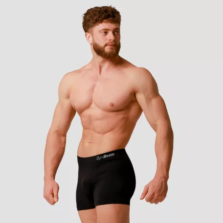 Varrásmentes férfi boxeralsó 2 Pack Black - M - fekete - GymBeam
