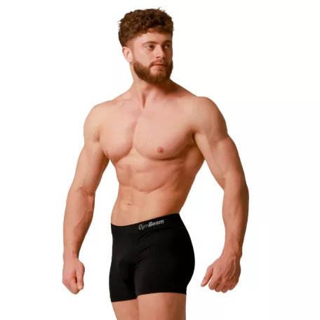 Varrásmentes férfi boxeralsó 2 Pack Black - XL - fekete - GymBeam