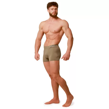 Varrásmentes férfi boxeralsó 2 Pack Army - S - zöld - GymBeam
