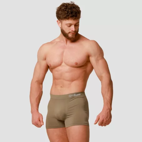 Varrásmentes férfi boxeralsó 2 Pack Army - M - zöld - GymBeam