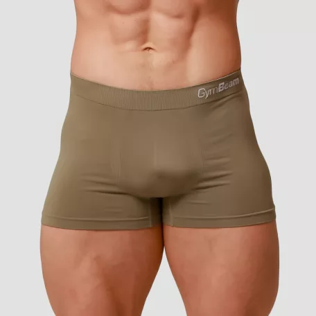 Varrásmentes férfi boxeralsó 2 Pack Army - L - zöld - GymBeam