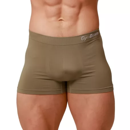 Varrásmentes férfi boxeralsó 2 Pack Army - XXXL - zöld - GymBeam