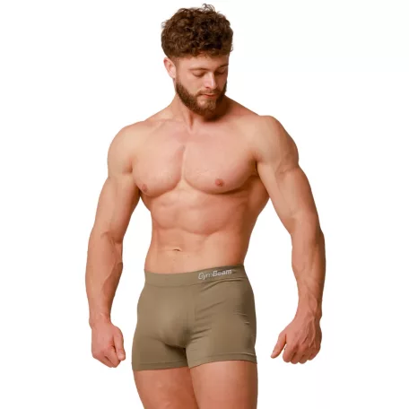 Varrásmentes férfi boxeralsó 2 Pack Army - XXXL - zöld - GymBeam