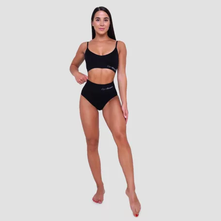 Highrise Briefs alsónemű 2Pack Black - XL - fekete - GymBeam