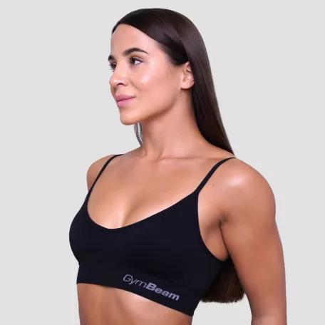 Triangle melltartó Black - XS - fekete - GymBeam