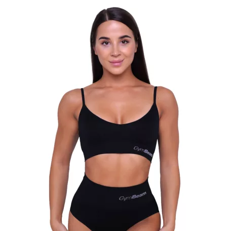 Triangle melltartó Black - XS - fekete - GymBeam