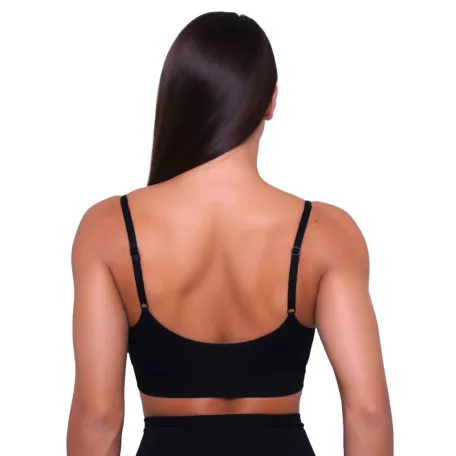 Triangle melltartó Black - XS - fekete - GymBeam