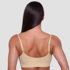 Triangle melltartó Nude - L - krém - GymBeam