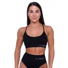 String melltartó Black - L - fekete - GymBeam