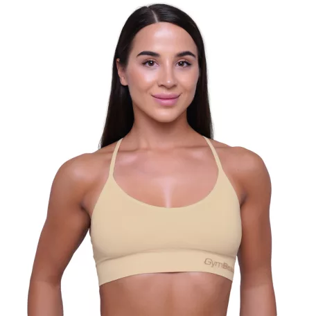 String melltartó Nude - XS - krém - GymBeam