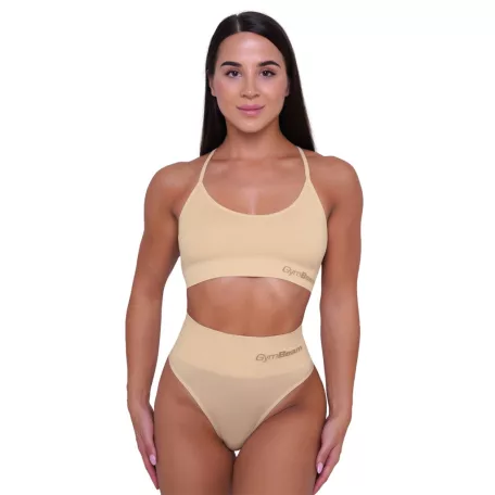 String melltartó Nude - XXL - krém - GymBeam