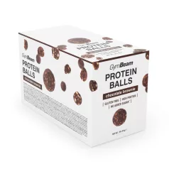 Protein Balls - 10 x 45 g - csokoládé brownie - GymBeam