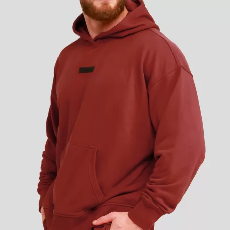 Unstoppable kapucnis pulóver Red - M - piros - GymBeam