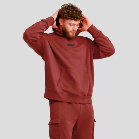 Unstoppable kapucnis pulóver Red - M - piros - GymBeam