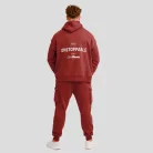 Unstoppable kapucnis pulóver Red - M - piros - GymBeam
