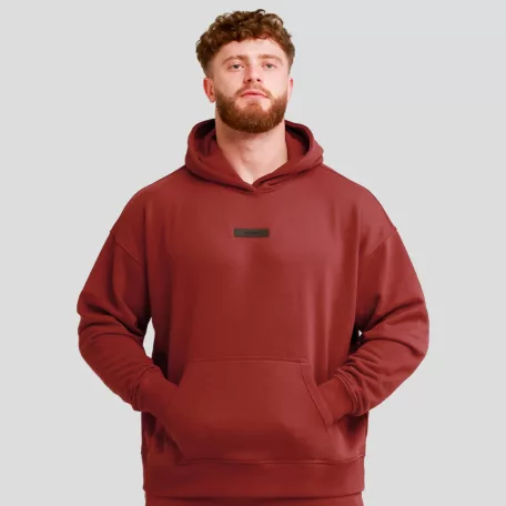 Unstoppable kapucnis pulóver Red - XL - piros - GymBeam