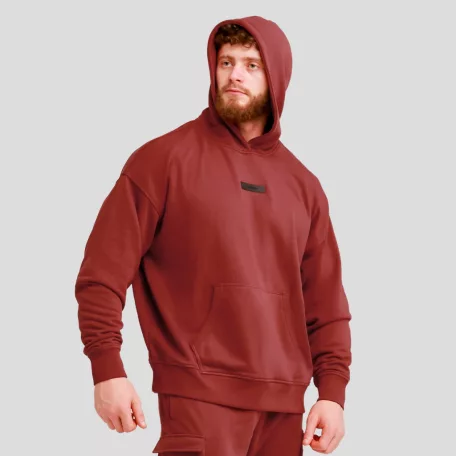 Unstoppable kapucnis pulóver Red - XL - piros - GymBeam